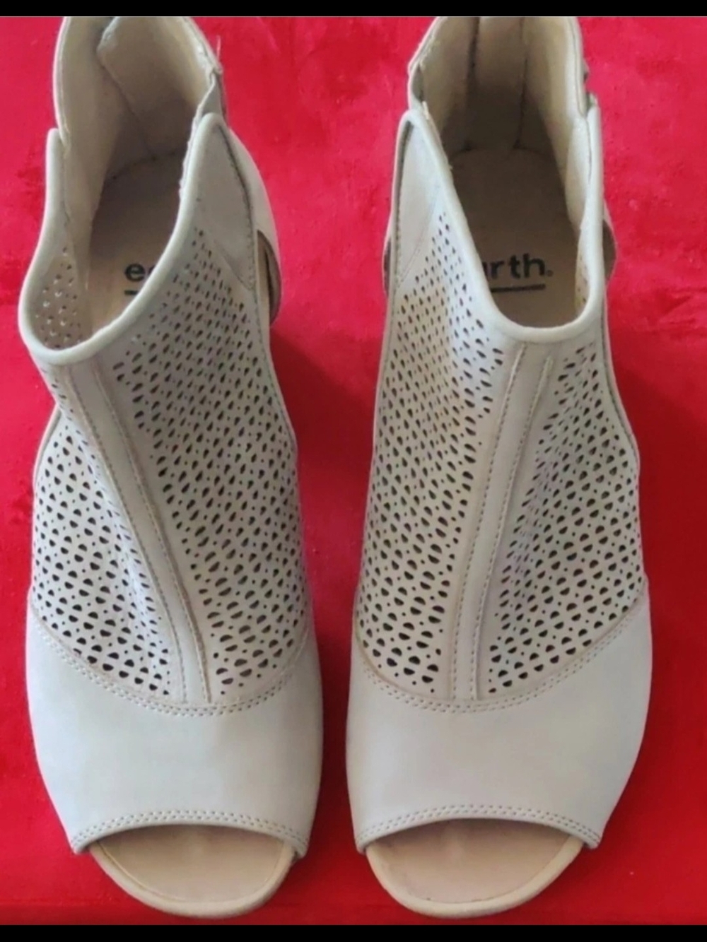 Earth Womens 8.5 Ivy Sahara Wide Coco Booties